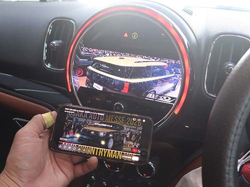 スマホのHDMIミラーリング