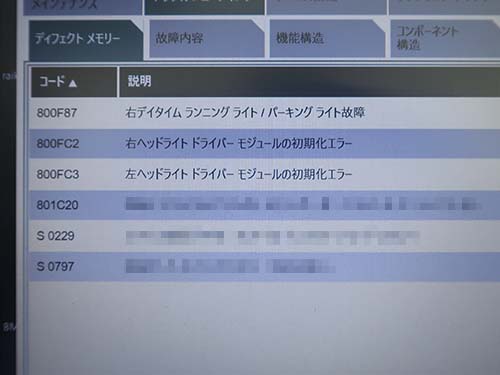BMW専用診断機ISTAで車両診断を実施