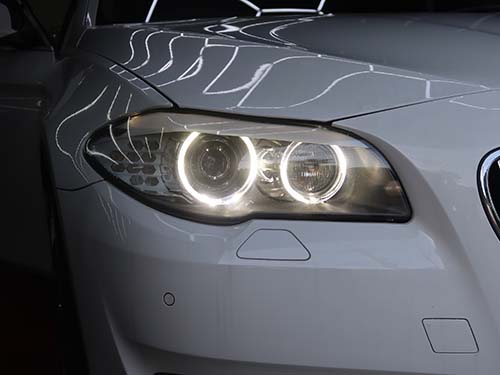 運転席側ヘッドライトが正常動作