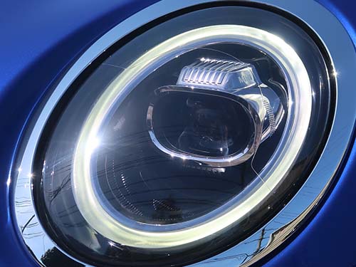 ダイヤモンドスウェル製プロテクションフィルム（ブラックバイオレット）を施工