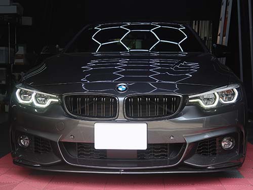 デイライト発光不良の点検（助手席側）