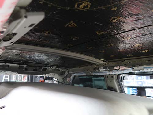 F56 ルーフデッドニング