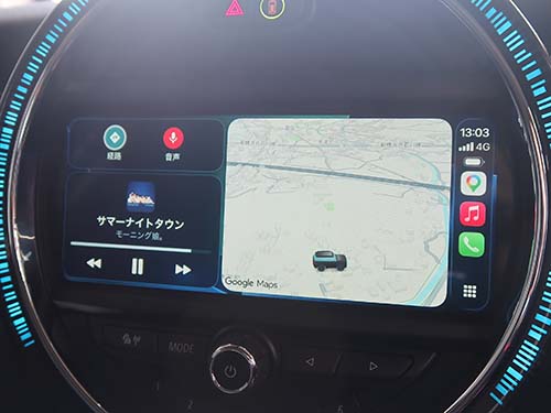 AppleCarPlay フルスクリーン化