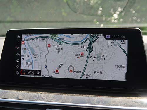 G30 540iの地図データ更新