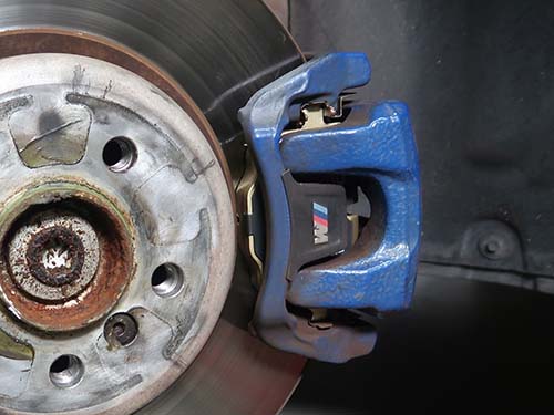 DIXCEL製低ダストブレーキパッド（Mタイプ）をフロント・リアともに交換