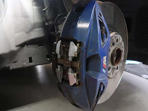 DIXCEL製低ダストブレーキパッド（Mタイプ）をフロント・リアともに交換