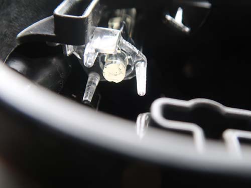 焼損の範囲が広かったため切削量が多くなった