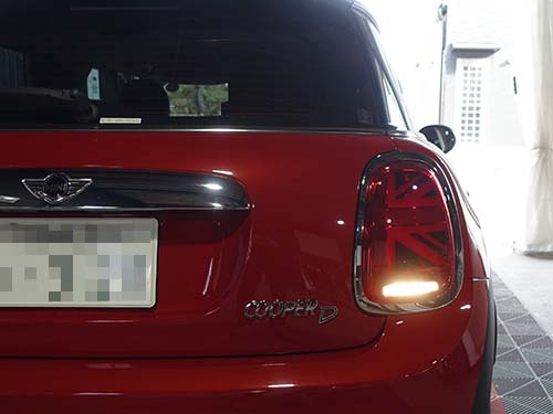 MINI純正パーツの使用・確実な取り付け配線作業・コーディング施工