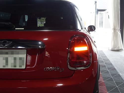MINI純正パーツの使用・確実な取り付け配線作業・コーディング施工