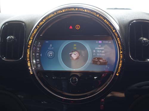 LCI2デザインのiDriveリングカバー（ディスプレイリングカバー）