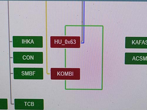 コンピュータツリーは赤表示