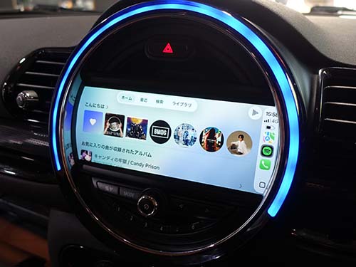 AppleCarPlayインターフェース