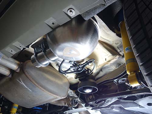 THOR製マフラースピーカー LOUDSPEAKER取付