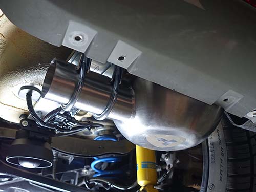 THOR製マフラースピーカー LOUDSPEAKER取付