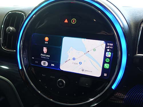 Apple CarPlayフルスクリーン化