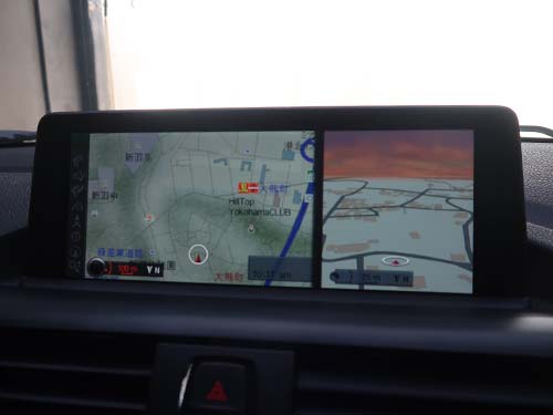 iDriveの全操作・ナビの地図表示・メディア再生・バックカメラ映像・各設定メニューの動作確認