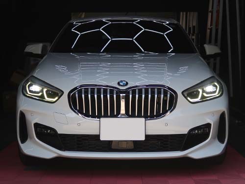 BMW 1シリーズ(F40)118iのデイライト暗い・LEDモジュール修理、ヘッドライトリペア