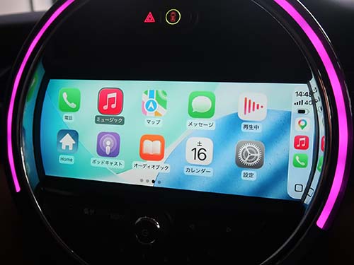 CarPlayインターフェース＋HDMI入力