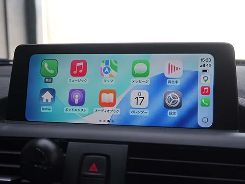 AppleCarPlayインターフェース