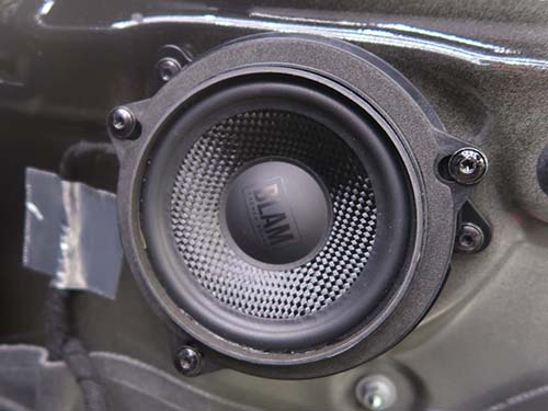 BLAM BM 100 NSはBMW・MINI専用に設計された10cmセパレート2WAYスピーカー