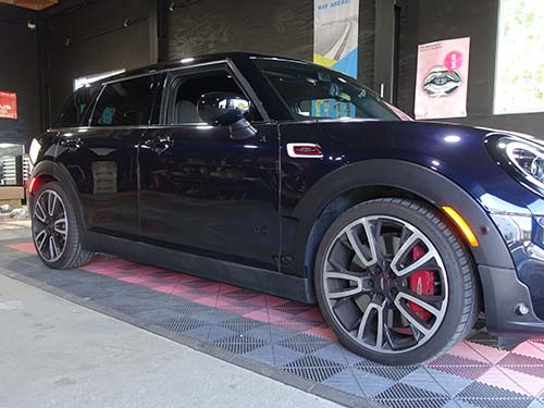 純正USサイドマーカー付きフェンダー(JCW・コーナーセンサー付き)へ交換