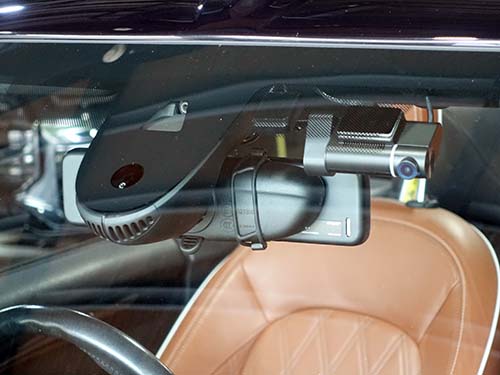 駐車時の監視録画機能も標準搭載