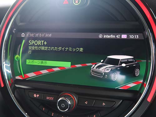 SPORT+モード有効化