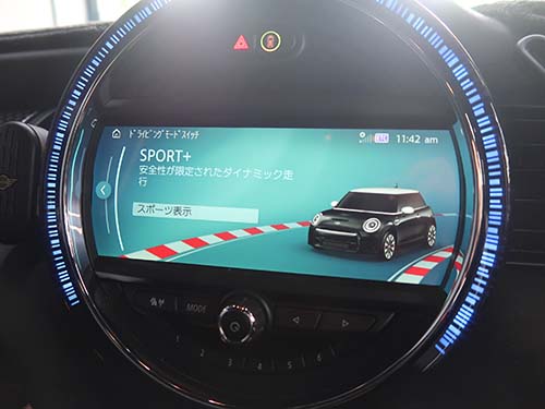 SPORT+モード有効化