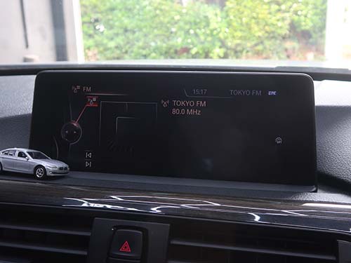DVD・Bluetooth・ナビのGPS情報など、iDrive側の各機能の動作チェック