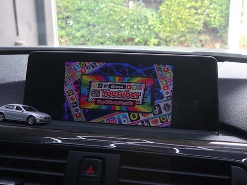 DVD・Bluetooth・ナビのGPS情報など、iDrive側の各機能の動作チェック