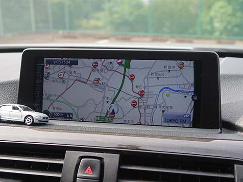 DVD・Bluetooth・ナビのGPS情報など、iDrive側の各機能の動作チェック