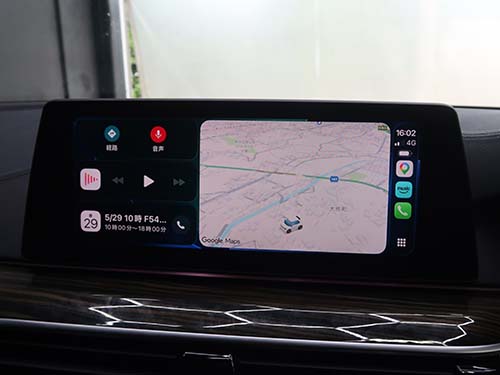 BMW M5(F90)CarPlayのフルスクリーン化