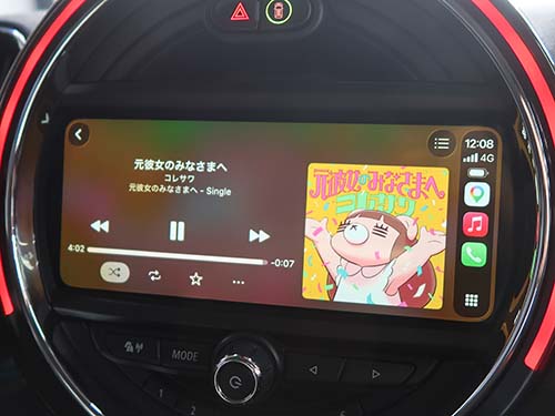 AppleCarPlayのフルスクリーン化を実現