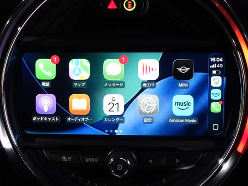 AppleCarPlayを認証コード方式で有効化