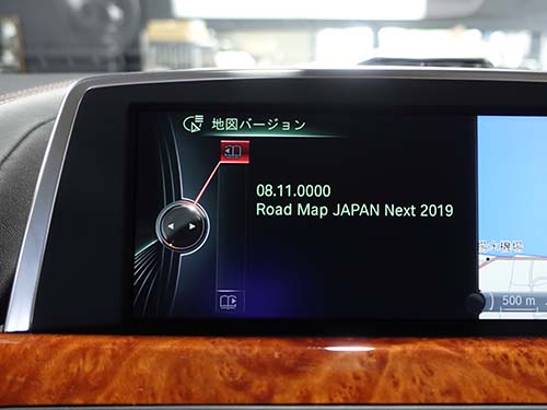 車両にインストールされていたのは2019年バージョン