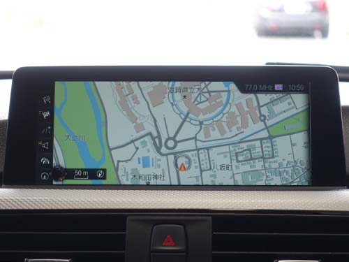 iDriveメニュー画面の表示・各種機能の動作・GPSの受信と自車位置を確認