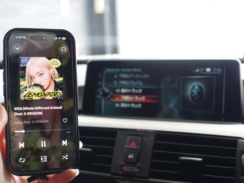 iDriveメニュー画面の表示・各種機能の動作・GPSの受信と自車位置を確認