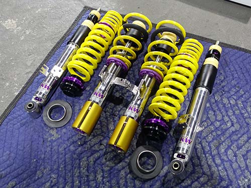 KW製の車高調サスペンションキット Version3
