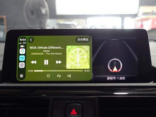 F22 AppleCarPlay有効化
