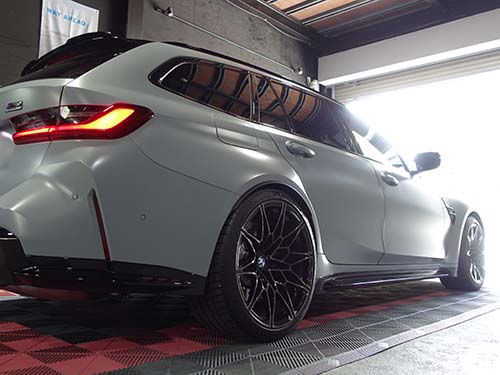 車高調 KW Version3 とホイールスペーサーの取付