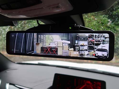 ベロフ製デジタルインナーミラー型ドライブレコーダー(NVS502)