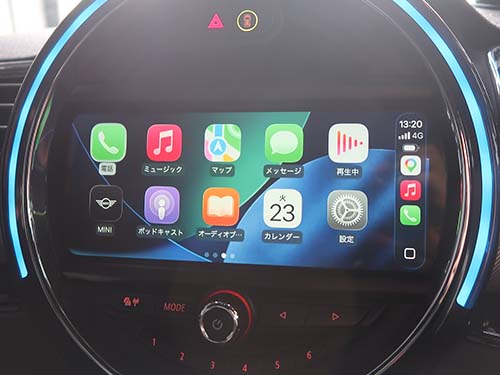 フルスクリーン化とCarPlay有効化（ナビ全画面表示）