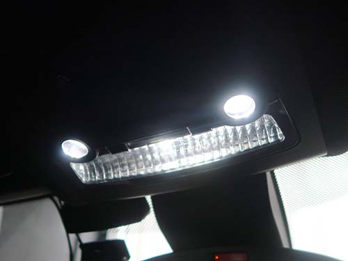 フロントルームランプのLED化