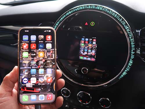 iPhoneミラーリング