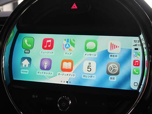 AppleCarPlayインターフェース