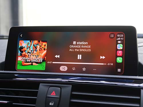 AppleCarPlayのフルスクリーン表示