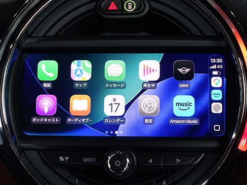 AppleCarPlayをフルスクリーン表示化