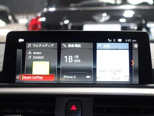 F22 AppleCarPlayの有効化
