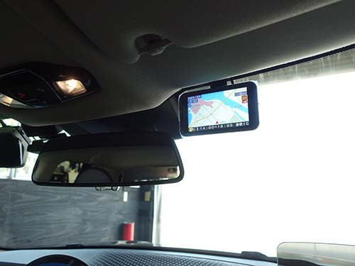 F65 レーダー探知機(ユピテル ZK3200)取付