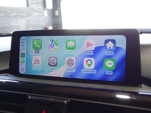 CarPlay対応インターフェース